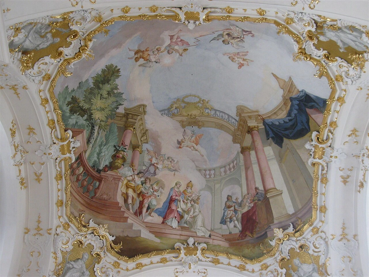 Affreschi della chiesa del monastero di San Dionisio e Giuliana